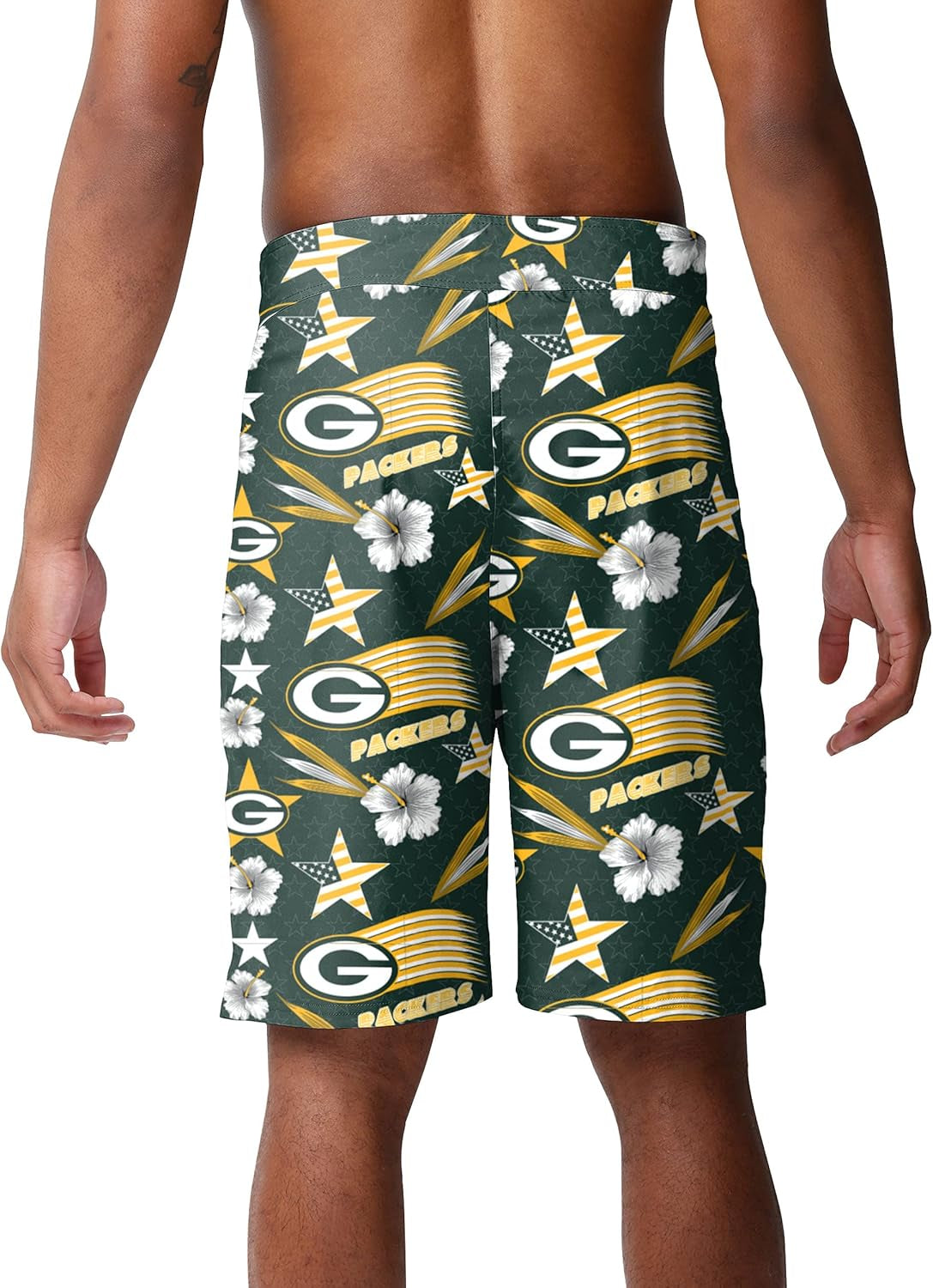 Men'S NFL Team Logo Swim Boardshorts