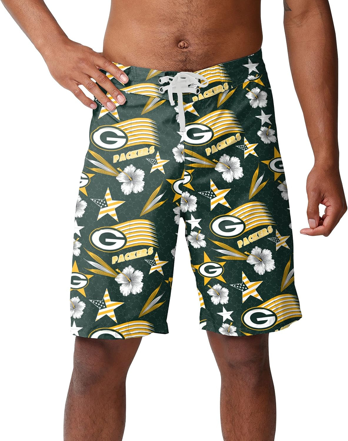 Men'S NFL Team Logo Swim Boardshorts