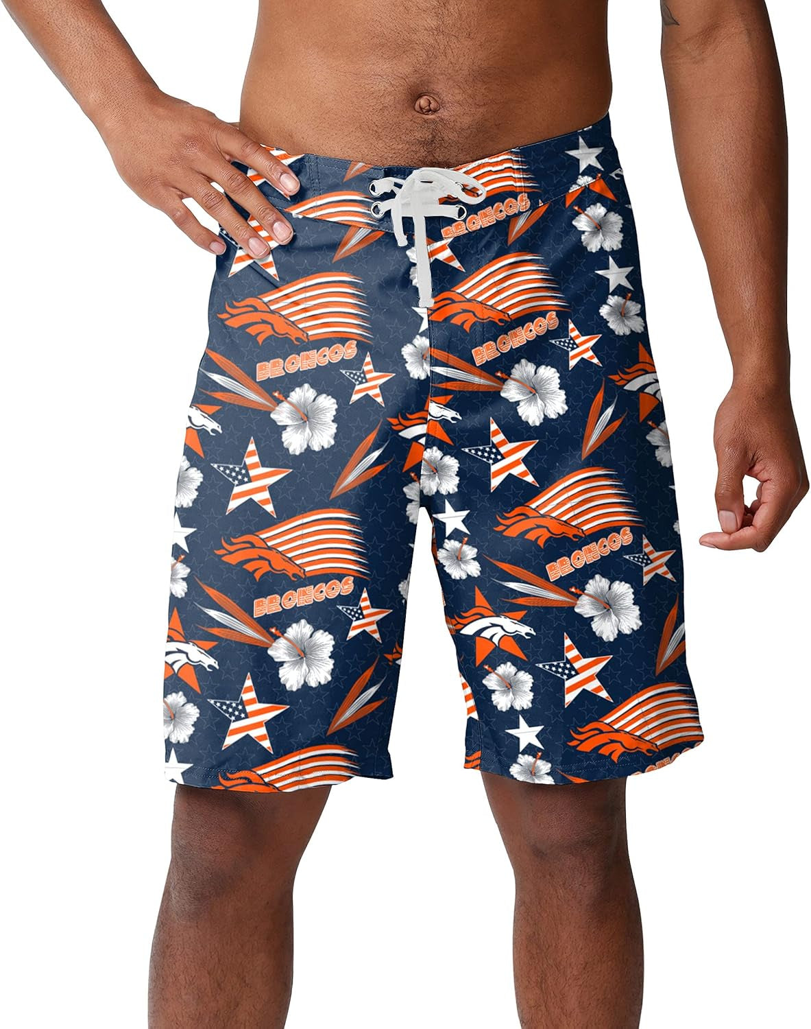 Men'S NFL Team Logo Swim Boardshorts