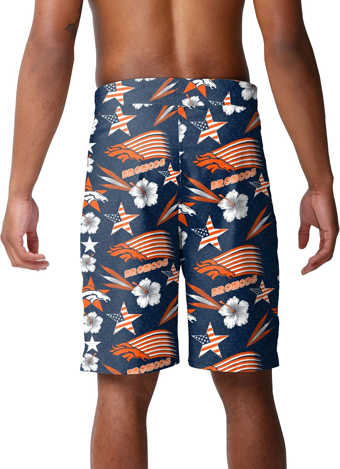 Men'S NFL Team Logo Swim Boardshorts