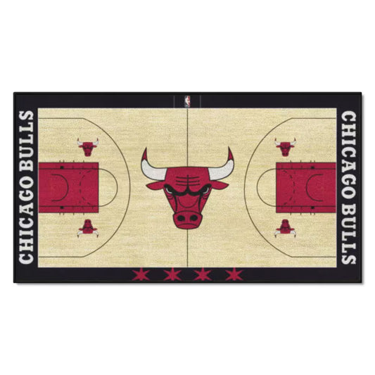 Chicago Bulls 2 Ft. X 4 Ft. NBA Court Runner Rug